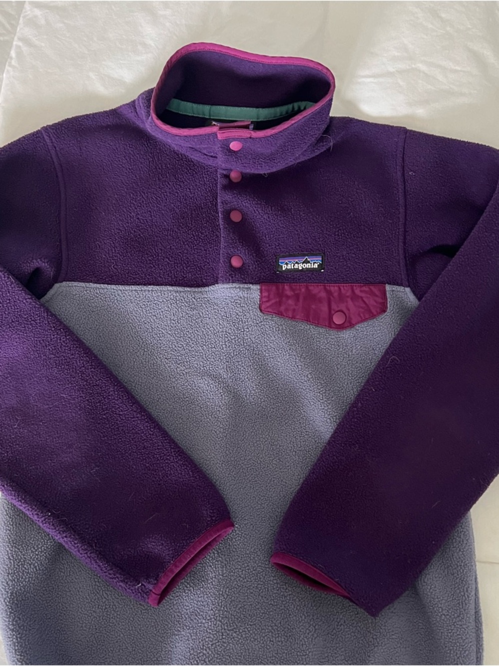 Patagonia Purple Fleece Pullover